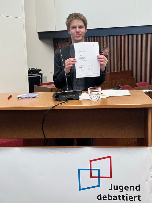 Landesfinale Jugend debattiert