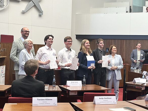 Landesfinale Jugend debattiert