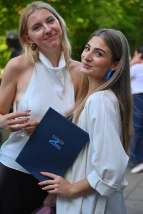 Foto Abiturientinnen